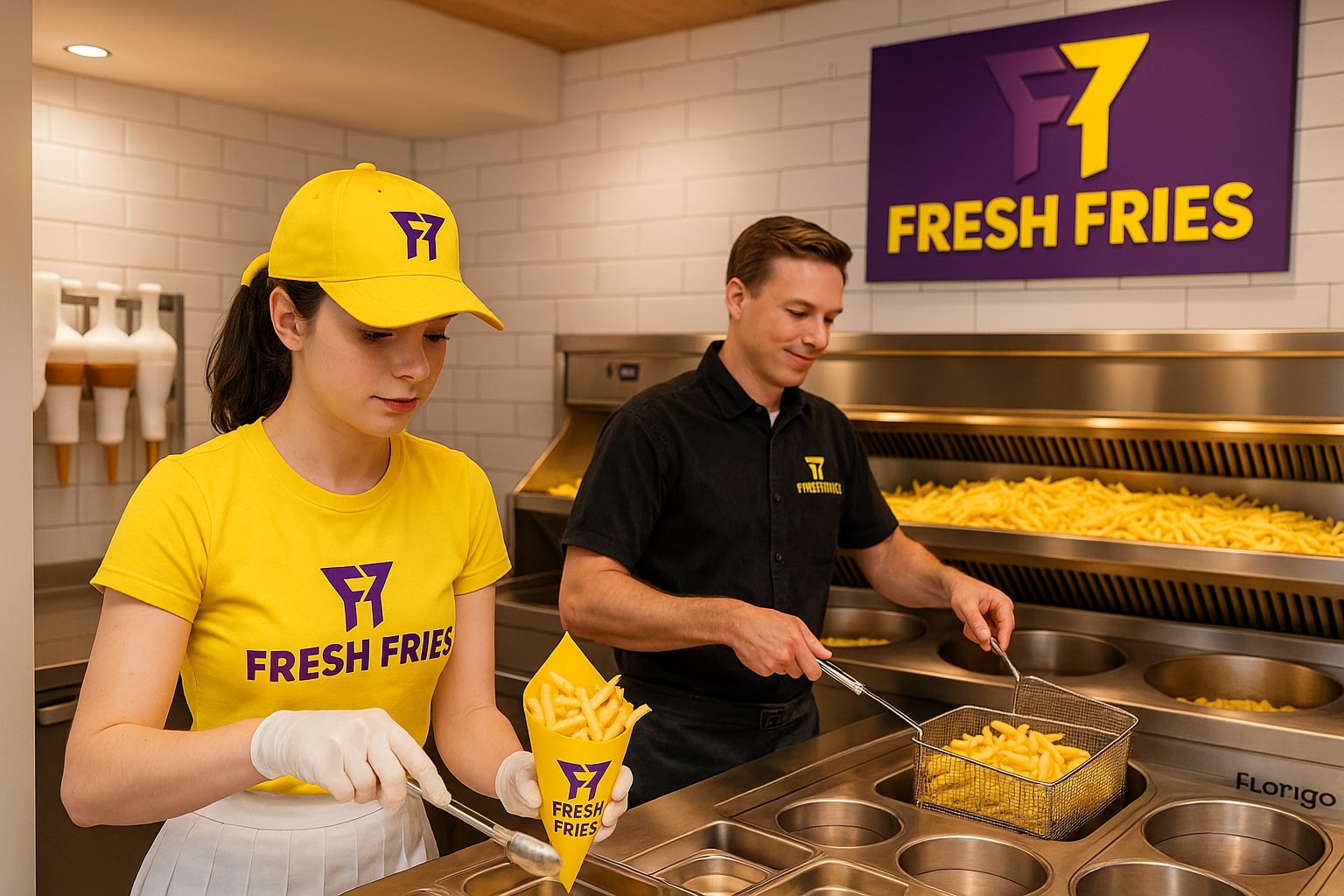 بطاطس طازجة مقرمشة