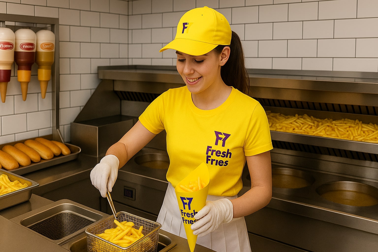 وجبات سريعة لذيذة